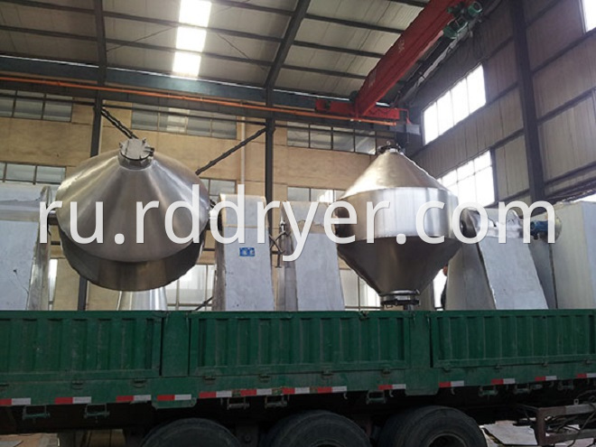 double conical mixer